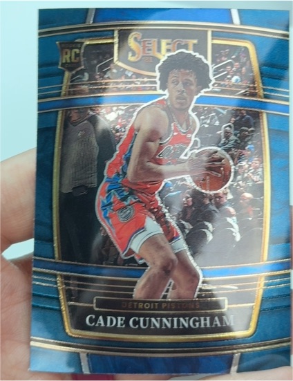 2021-22 Panini Select #11 Cade Cunningham — front