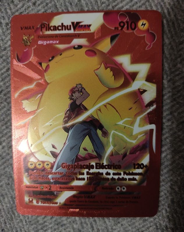 2022 Pokémon TG17/TG30 Pikachu VMAX Lost Origin Trainer Gallery — front