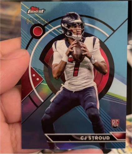 2023 Topps Composite Finest #189 CJ Stroud — front