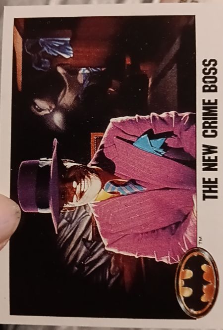 1989 Topps Batman #46 The New Crime Boss — front