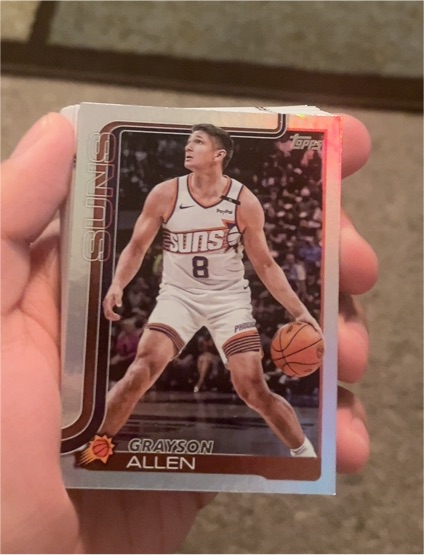 2025-26 Topps Basketball #161 Grayson Allen — front