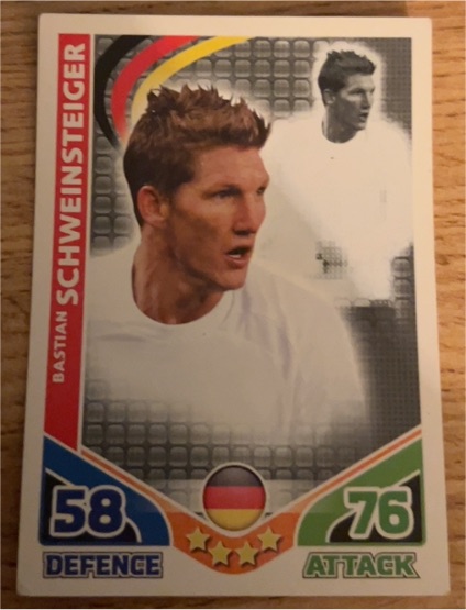 2010 Topps Match Attax World Cup #Bastian Schweinsteiger — front