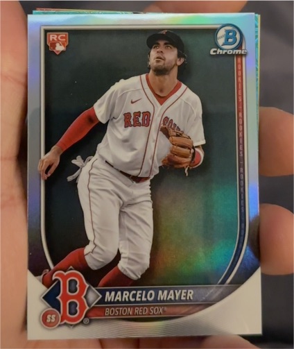 2025 Bowman Chrome #39 Marcelo Mayer — front