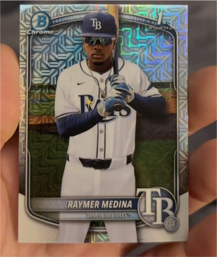 2025 Bowman Chrome #BCP-175 Raymer Medina — front