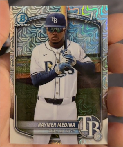 2025 Bowman Chrome #BCP-175 Raymer Medina — front
