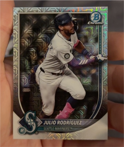 2025 Bowman Chrome #66 Julio Rodriguez — front