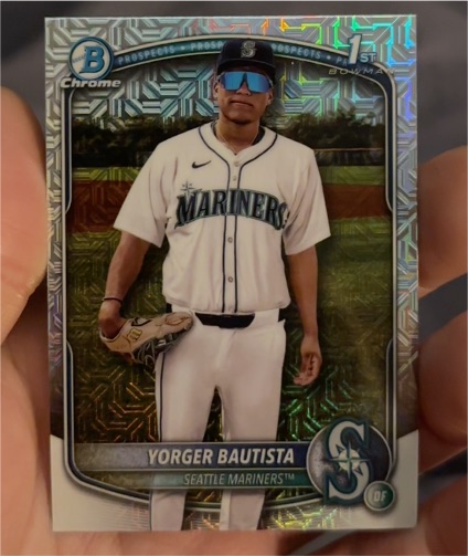 2025 Bowman Chrome #BCP-194 Yorger Bautista — front