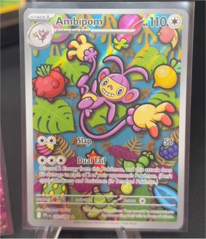 2025 Pokémon #107 Ambipom — front