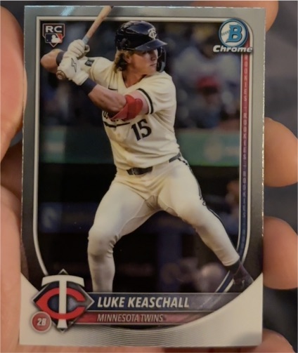 2025 Bowman Chrome #61 Luke Keaschall — front