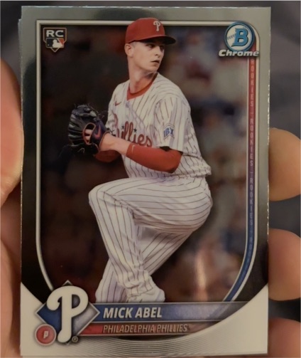2025 Bowman Chrome #11 Mick Abel — front