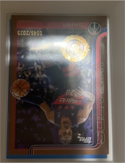 2025-26 Topps #0046 Alex Sarr — front