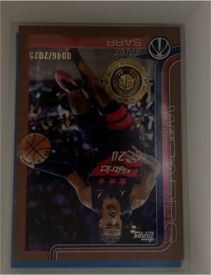 2025-26 Topps Flagship #96 Alex Sarr — front