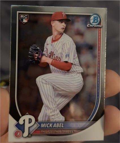 2025 Bowman Chrome #11 Mick Abel — front