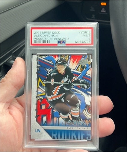 2024 Upper Deck #YGR13 Alex Ovechkin Young Guns Renewed — front