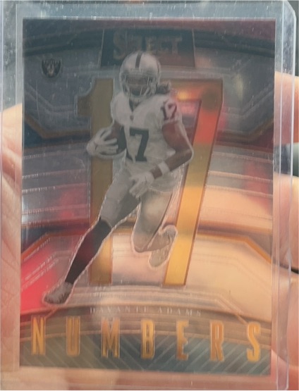 2022 Panini Select #SN-17 Davante Adams — front