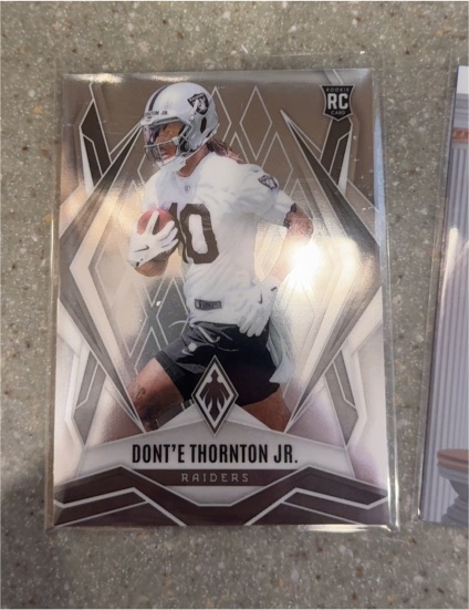 2024 Panini Phoenix #RC Dont'e Thornton Jr. — front