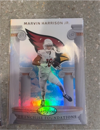 2025 Panini Certified Franchise Foundations Marvin Harrison Jr. — front