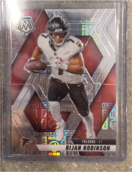 2023 Panini Mosaic #7 Bijan Robinson — front