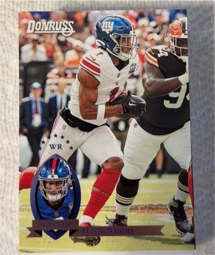 2025 Donruss Retro 1995 #37 Malik Nabers — front