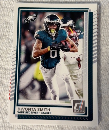 2025 Donruss #34 DeVonta Smith — front