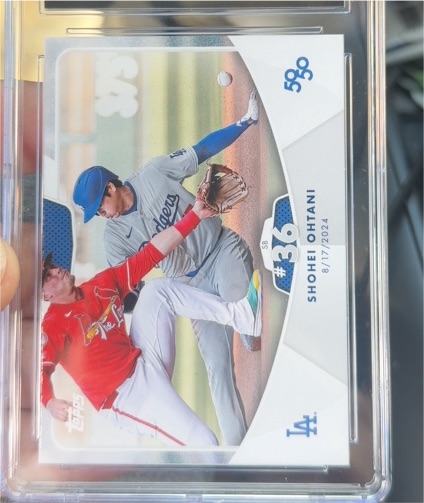 2024 Topps 50/50 #36 Shohei Ohtani — front