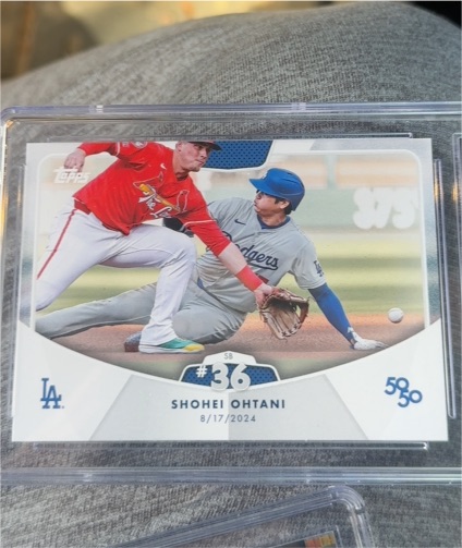 2024 Topps 50/50 #73 Shohei Ohtani — front
