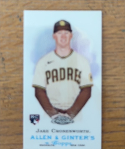 2021 Topps Allen & Ginter Chrome Mini #MRD-18 Jake Cronenworth — front