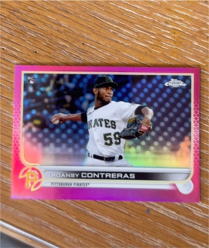 2022 Topps Chrome #53 Roansy Contreras — front
