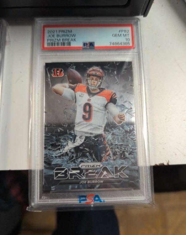 2021 Panini Prizm #PB2 Joe Burrow Prizm Break — front