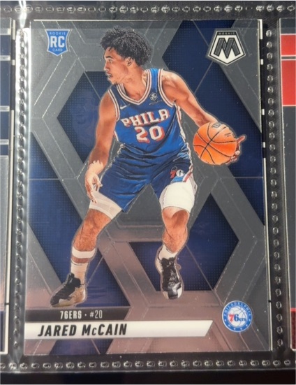 2024-25 Panini Mosaic #228 Jared McCain — front