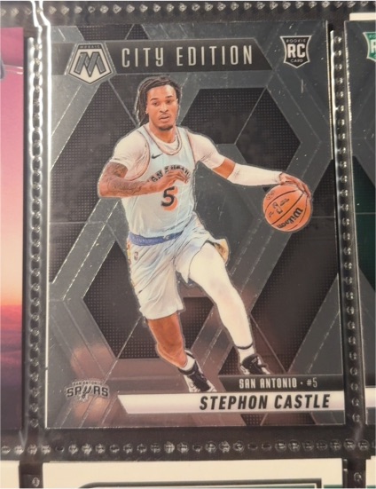 2024-25 Panini Mosaic City Edition #290 Stephon Castle — front