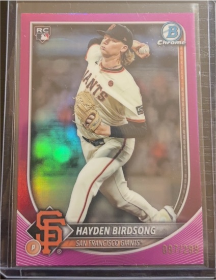 2025 Bowman Chrome #63 Hayden Birdsong — front