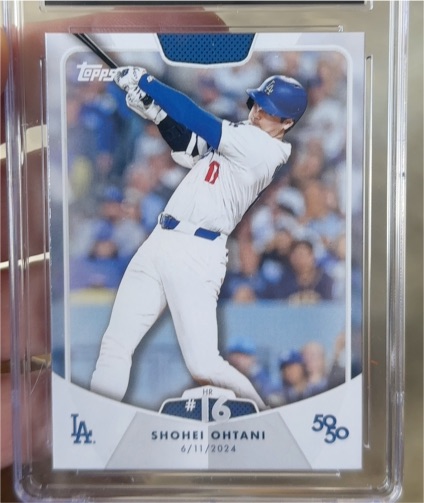 2024 Topps 50/50 #31 Shohei Ohtani — front