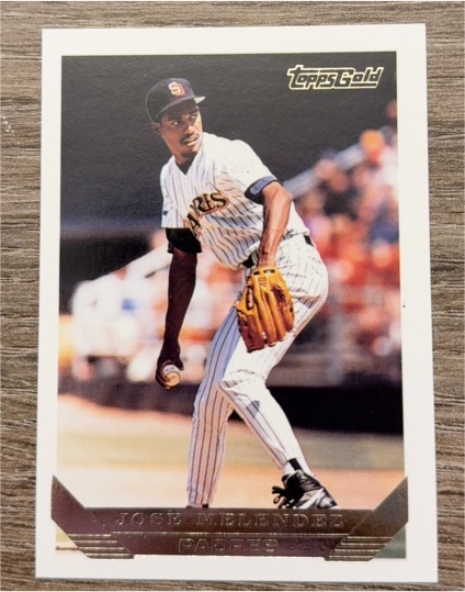1993 Topps Gold #58 Jose Melendez — front