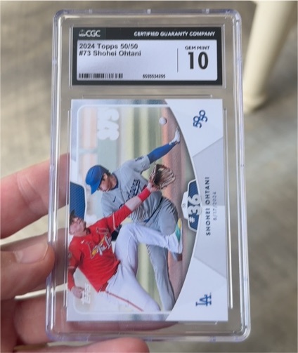 2024 Topps 50/50 #73 Shohei Ohtani — front