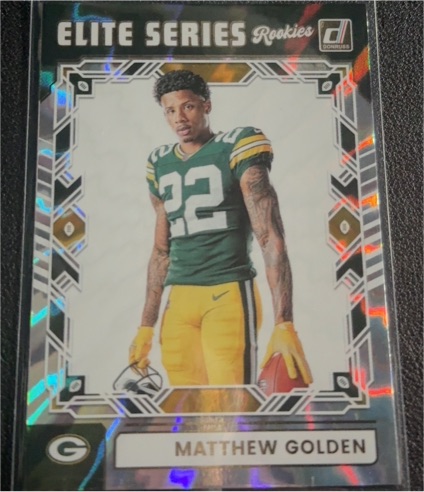 2025 Donruss Elite Series Rookies #ESR-MGN Matthew Golden — front