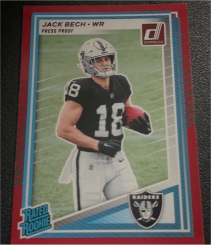 2025 Donruss #320 Jack Bech — front
