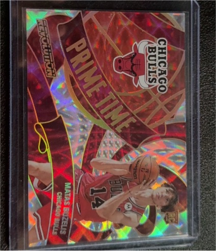 2024-25 Panini Revolution #18 Matas Buzelis Prime Time — front