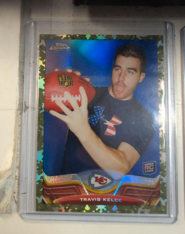 2013 Topps Chrome #118 Travis Kelce — front