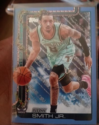 2025-26 Topps Holiday #H56 Nick Smith Jr. — front