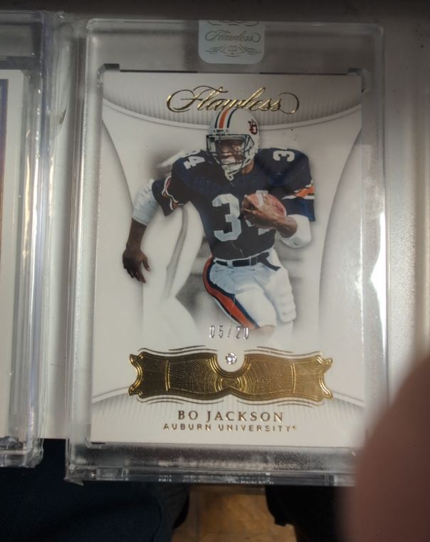 2018 Panini Flawless Collegiate #34 Bo Jackson — front