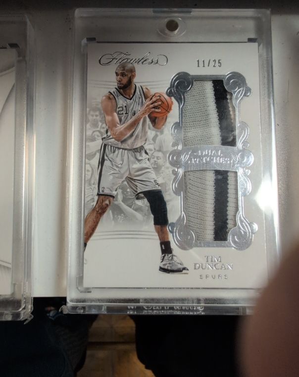 2017 Panini Flawless #11 Tim Duncan — front