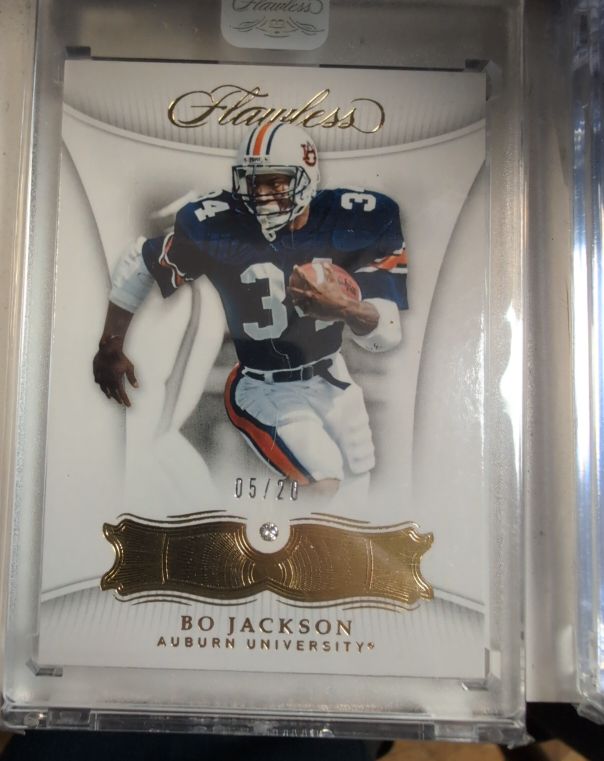 2018 Panini Flawless Collegiate #11 Bo Jackson — front