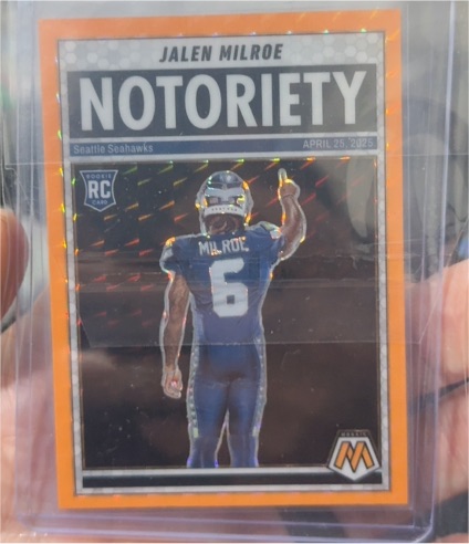 2025 Panini Mosaic #15 Jalen Milroe — front