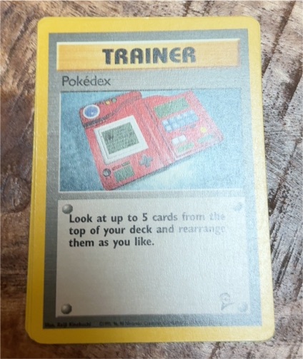 1999 Pokemon Base Set #87 Pokedex — front