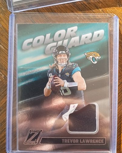 2024 Panini Zenith Color Guard #CG10 Trevor Lawrence — front