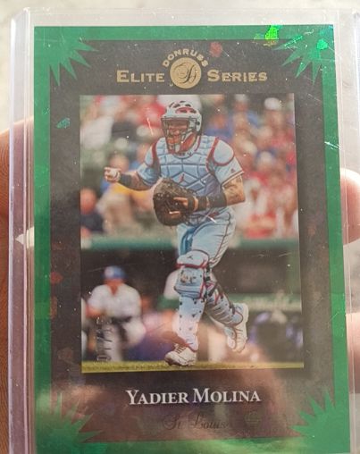 2025 Donruss Elite Series #20 Yadier Molina — front