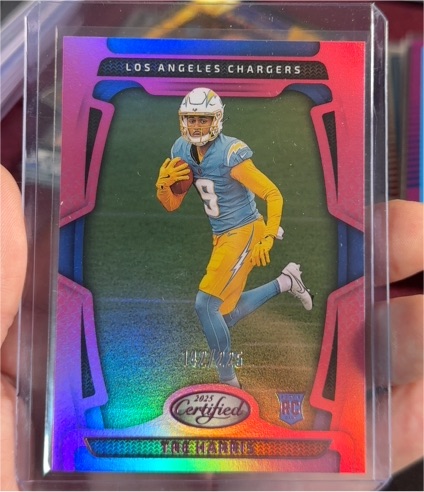2025 Panini Certified #124 Tre Harris — front