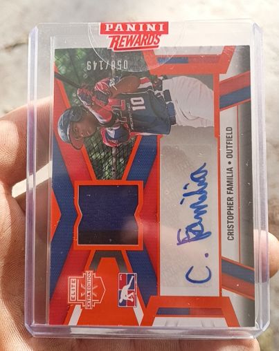 2023 Panini Elite Extra Edition #03 Cristopher Familia — front
