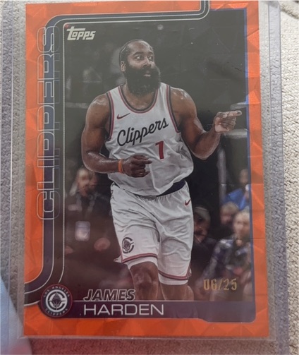 2025-26 Topps #143 James Harden — front